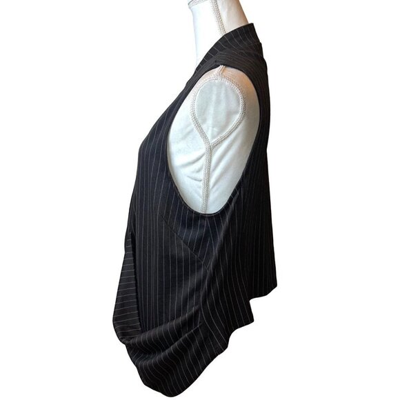 Matti Mamane Womens Iris Jacket Vest Blue Size Medium Avant Garde Israel New - Picture 6 of 15